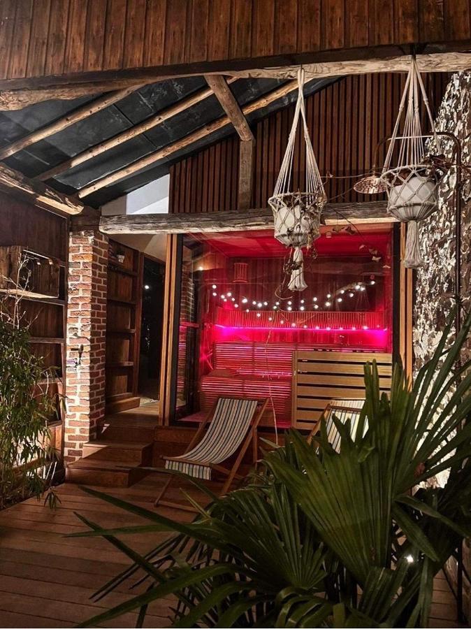 Tynil Saint Jean: Renovated Old Barn + Nordic Bath Villa Aubel Ngoại thất bức ảnh